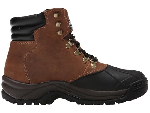 Image of Propet Mens Blizzard Mid Round Toe Snow Casual Boots Ankle - Black