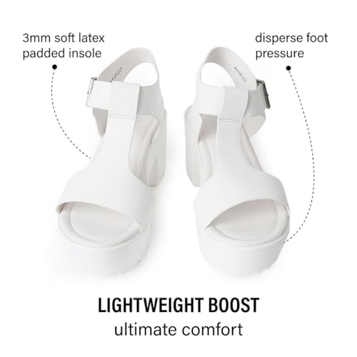 J-Adams-Corby-Platform-Sandals-Heeled-Sandals-for-Women-T-Strap-Chunky-Mid-Heel-Sandal-Wedges-for-Women-Women-Footwear-Platform-Shoes-Summer-Shoes-for-Women