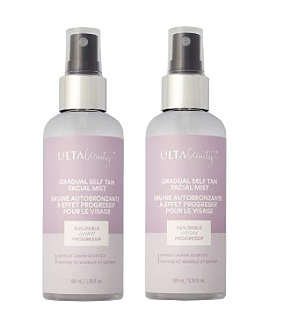 Ulta Beauty Gradual Self Tan Face Mist Size 3.3 oz ( Pack of 2)