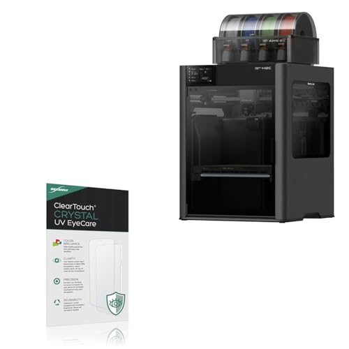 BoxWave Screen Protector Compatible with Bambu Lab H2C - ClearTouch Crystal Anti-UV EyeCare (2-Pack), Filters Out Harmful Blue Light Reduce Fatigue