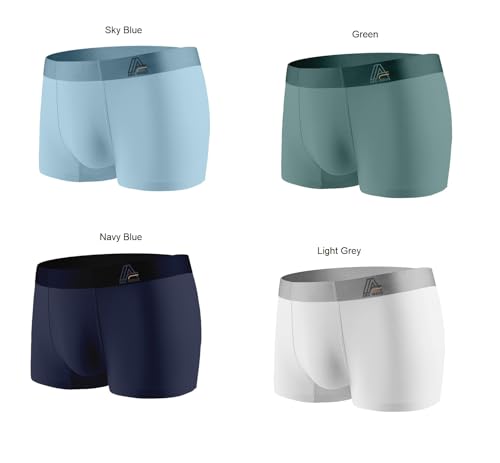 Men's Underwear Boxer Briefs Soft, Breathable and stretchable Trunks4