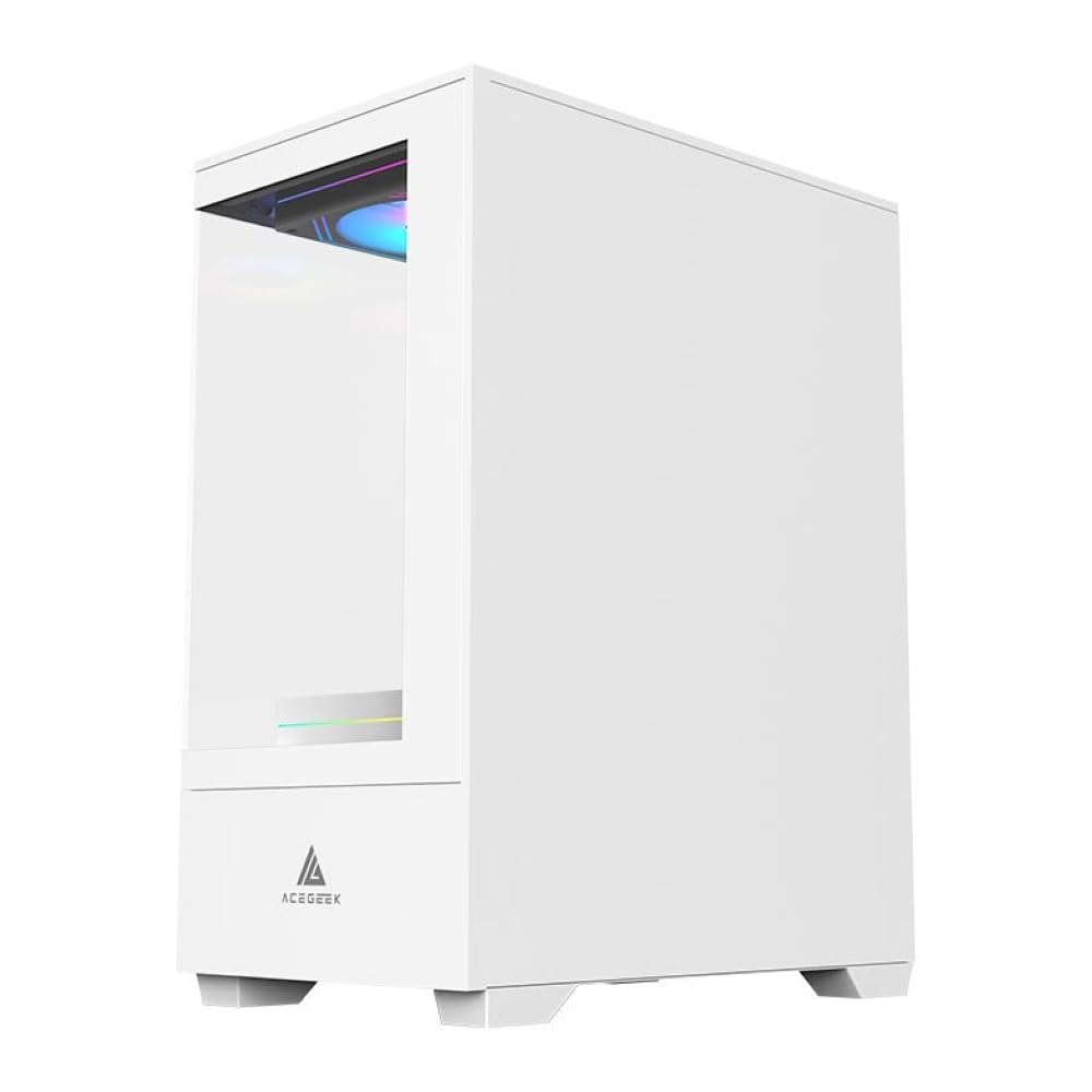 Gabinete Gamer Acegeek Shadow | Mini-Tower | Lateral de Vidro
