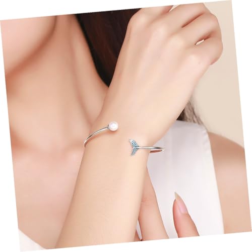 Bracelet queue de sirène perle bleue Uonlytech idéal pour vos voyages