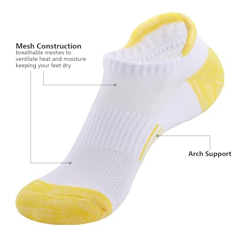 Low Cut Socks for Womens Athletic Cushioned Socks Ankle Cotton Sock2