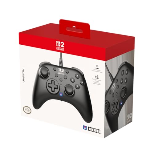 HORI Manette filaire HORIPAD Turbo pour Nintendo Switch 2 – Sous licence officielle Nintendo - vue 6