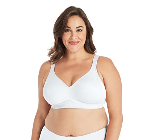 Image of PLAYTEX Women's Wireless Bras for Women - 18 Hour No Underwire Bra - Side & Back Smoothing - Full Coverage