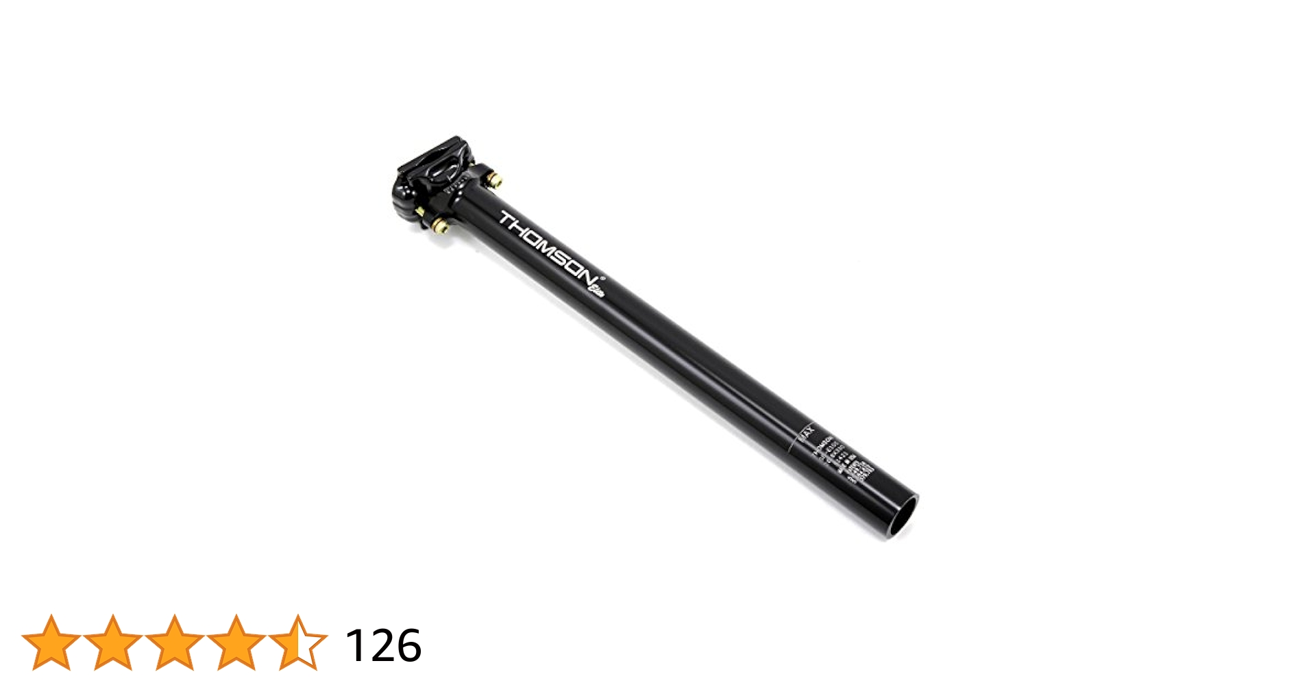Amazon.com : Thomson Elite Bicycle Seatpost (Straight, 26.8