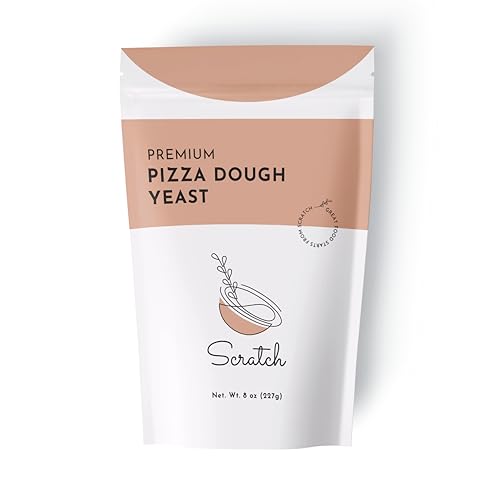 Title: Scratch Premium Pizza Dough Yeast – Instant Dry Yeast for Homemade Pizza, Neapolitan & Artisan Pizza Dough, Flatbread & Focaccia – Works in Bread Machines - (Pizza 8 oz) (1 Packet)
