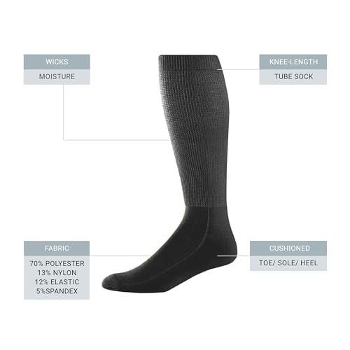 Image of Augusta Sportswear unisex-adult Wicking Athletic Socks