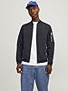 JACK & JONES Mens Rush Bomber Jacket Plus Size Black 3XL #1
