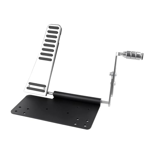 GCKAE Portable Left Foot Accelerator Pedal for Disabled or Injured Drivers Adjustable Gas Pedal with Quick Release & Footrest All-Metal Fits Most Vehicles