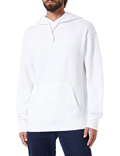 REPLAY Herren M6265 Kapuzenpullover, 801 Chalk, S