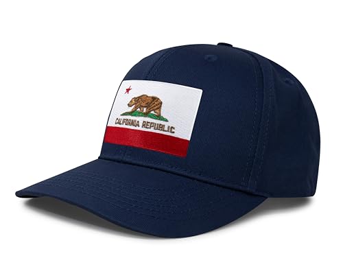 Image of International Tie State Hat for Men and Women, Adjustable Snapback Trucker Baseball Cap with Embroidered Patch