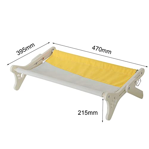 Silla para ventana de gato cama de madera que ahorra espacio en casa 7