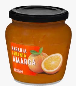 Mermelada de Naranja Amarga, Bitter Orange Marmalade, 440g. Pack de 4