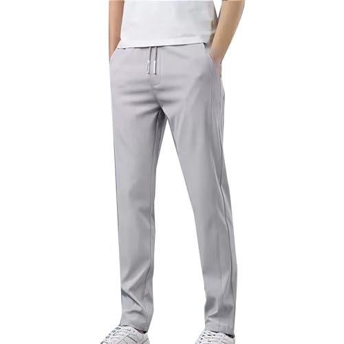 Pantalones de correr para hombre, ajuste holgado, pantalones de entrenamiento para hombre, de secado rápido, elásticos, ligeros, pantalones de chándal para exteriores, pantalones de entrenamiento de