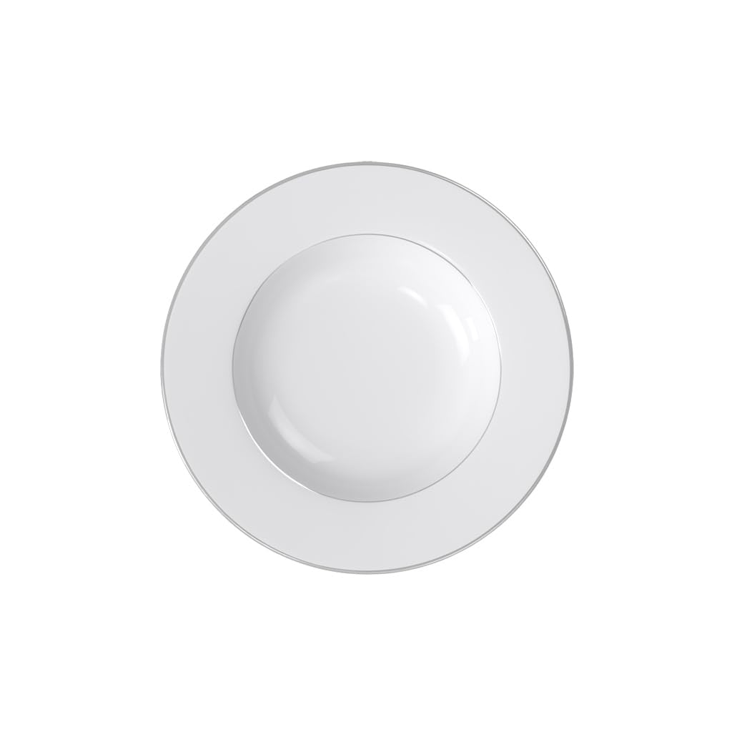 Villeroy & Boch Anmut Platinum No.1 24 cm Deep Plate, White