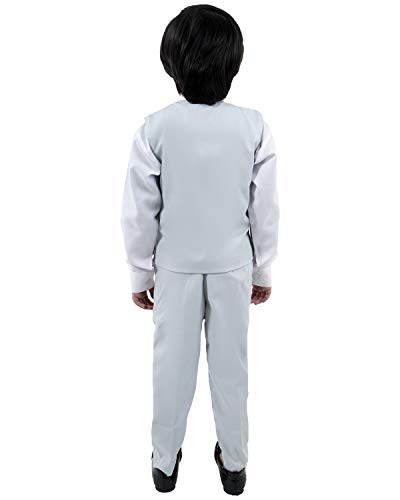 Image of Boy's Cotton 3 Piece Waistcoat Pant Shirt Set