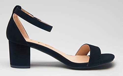 Vepose Women's Low Heeled Sandals Chunky Heels Casual Dress Shoes Comfortable Heels for Women - Image 3