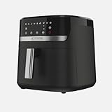 BLACK+DECKER Purifry 8QT Air Fryer, Crispy Deep Fried Taste without the Fat, Plus Bake, Dehydrate, and Keep Food Warm, Digital Touchscreen and Auto Shut-Off