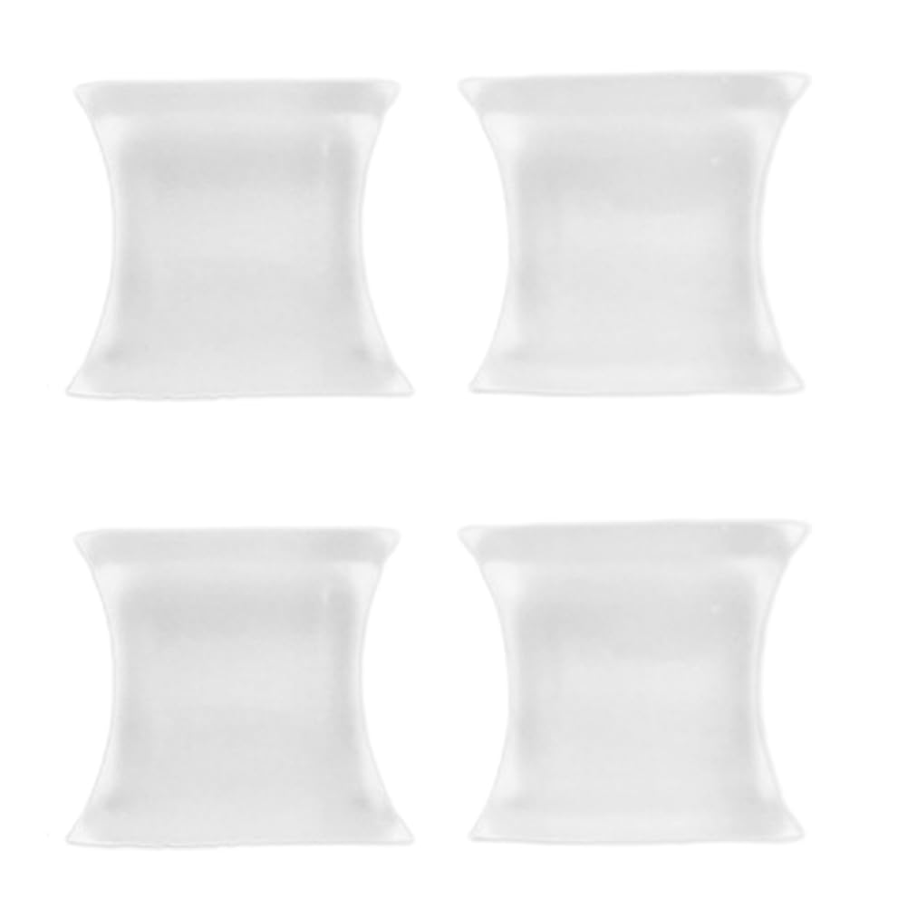 KALLORY 2 Pair Silicone H-shaped Splitter Separator Foot Separator Foot Adjuster Pedicure