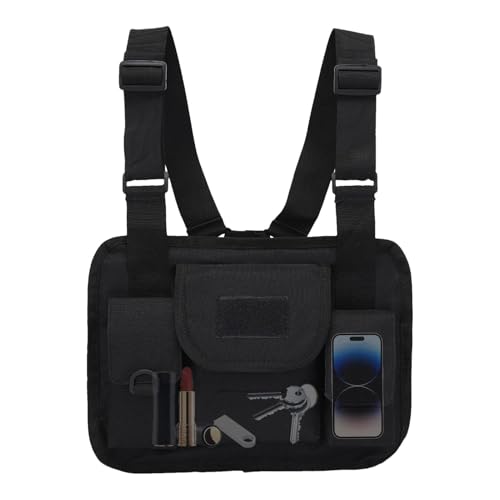 Pochette gilet pour homme avec maintien ajusté pour la course à pied