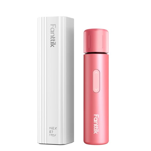 Fanttik E1 Max 3.7V Mini Electric Screwdriver-White & S1 Capsule 3.7V Cordless Screwdriver-Pink