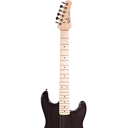Rise by Sawtooth ST-RISE-ST-3/4-BLK-KIT-1 Guitare électrique Noir - Les Beatles, Paul McCartney, John Lennon, RIngo Starr, George Harrison Rise by Sawtooth ST-RISE-ST-3/4-BLK-KIT-1 Guitare électrique Noir – Image 5
