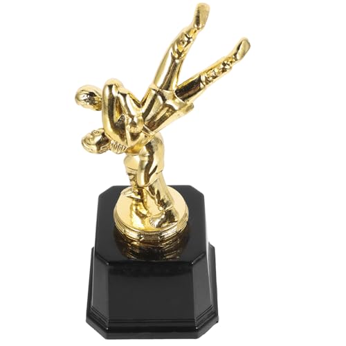 TOPBATHY Trophäe Modell Wrestling Dekoration Kunststoff Pokal für Champion Statue Langlebig...