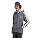 Produktbild adidas Herren Essentials Fleece 3-Stripes Full-Zip Hoodie, Grey Heather, M