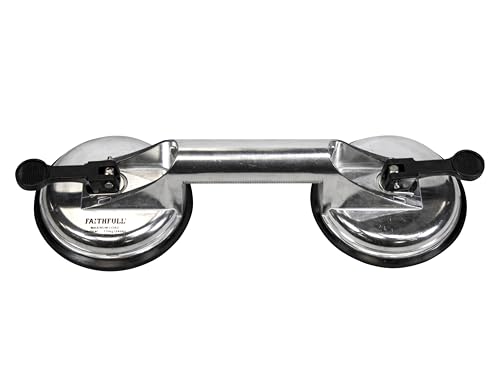 Ventouse double en aluminium Faithfull FAISUCPAD2 120 mm - 3