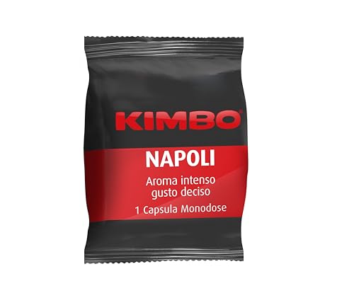 Kimbo Capsule Napoli Compatibili Espresso Point - Confezione da 100 Capsule - 700 g