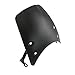 MYIADV Motorcycle Windshield For BMW RNINET NINET RNINE T Racer Pure Urban Scrambler 2014-2023 Aluminum Wind Deflector Windscreen (Black)
