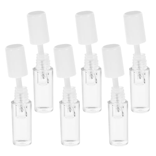 CIYODO 6 Piezas Gel Transparente para Cejas Fijador Duradero y Resistente al Agua Gel Moldeador para Cejas y Pestañas Fijación Natural Uso para Hombres y Mujeres
