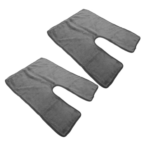 GALPADA 2Pcs Thick Fleece Towel Super Absorbent Hair Towel for Salon Home Use Durable Quick Drying No Shedding Soft Comfortable for Spa Beauty Treatments