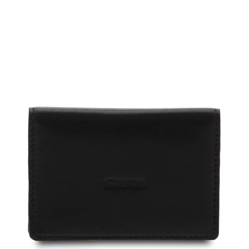 Giudi ® - 6306/GD Genuine Leather Cowhide Leather Card Holder for Men and Women Unisex Made in Italy, Black Giudi ® - 6306/GD Genuine Leather Cowhide Leather Card Holder for Men and Women Unisex Made in Italy, Black