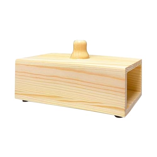FashionCha Caja de Resonancia de Diapasón de Madera Portátil Profesional para Relajación de