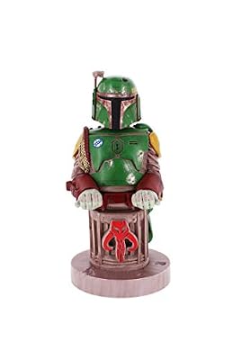 Cableguys Star Wars Boba Fett Soporte Mando y Movil - Figuras Soporte para movil y Mando, Compatible con Xbox, PlayStation y la mayoría de mandos estándar, Accesorios Escritorio Gaming | Ya disponible en tu tienda friki favorita! En mundofriki.es! Cableguys Star Wars Boba Fett Soporte Mando y Movil - Figuras Soporte para movil y Mando, Compatible con Xbox, PlayStation y la mayoría de mandos estándar, Accesorios Escritorio Gaming | Ya disponible en tu tienda friki favorita! En mundofriki.es!