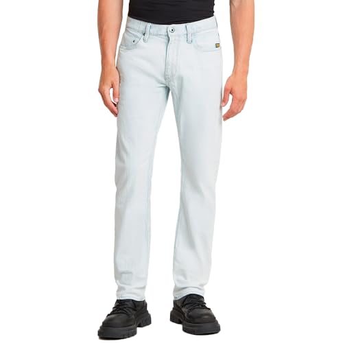 G-STAR Men Mosa Straight Jeans, Azul (Beached Faded Clifton Blue D23692-d503-h122), 38W x 36L