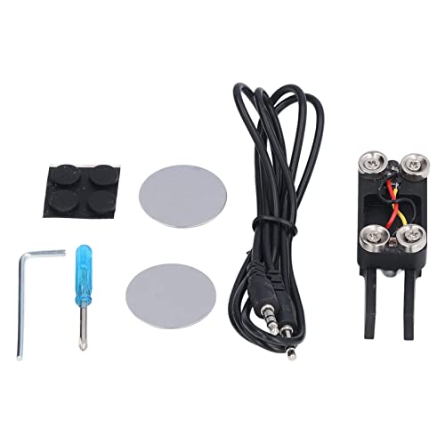 CW Telegraph Automatico a Doppia Paletta Magnetica Dritto per la Chiave di Codifica Morse con Dimensioni Ridotte Adsorbimento Magnetico Forte Facile Installazione e Buona praticabilità