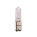 Bulbrite Q35FR/DC 35-Watt Dimmable Halogen JD Type T4, Double Contact Bayonet Base, Frost [8 Pack]