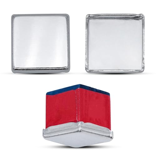 Cru5h Billiards Metal Chalk Holder (Square) – Durable Pool Chalk Case for Master Chalk – Protective Billiards Accessory for Cue Players