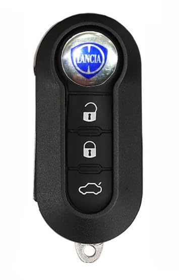 Custodia Garmin Generico Guscio Logo Lancia Chiave Telecomando Lancia Y MUSA Delta Logo Lancia Ypsolon Custodia Tomtom