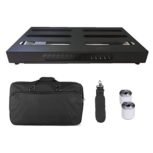 Buy GOKKO Guitar Pedal Board Large 22×12.6 Guitar Pedalboards with