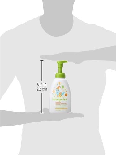 Miniatura 4 de Babyganics Champú para bebés + botella con bomba de lavado corporal, flor de azahar, 16 onzas, el embalaje puede variar