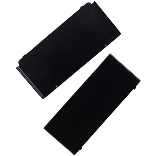 Image of Deal4GO Top & Bottom Housing Shell Case Front Back Cover Plates Replacement for Nintendo NEW 3DS Console 2014 - Black