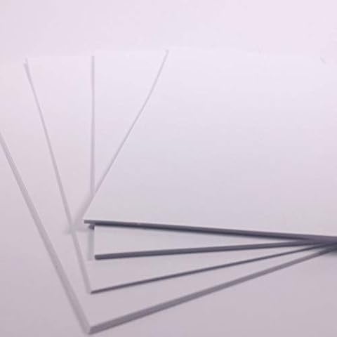 A2 Bright White Large Craft Card for Crafting 180gsm Poster Card 10 Sheets Display Cardstock Cover