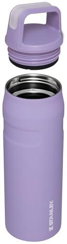 Image of Stanley IceFlow Cap and Carry Water Bottle | Wide Mouth Twist Lid | Lightweight & Leakproof for Travel & Sports | Insulated Stainless Steel | BPA-Free