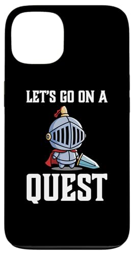 RPG �Q�[�}�[ Let's Go On A Quest Knight Warrior Player �X�}�z�P�[�X iPhone 13 �p