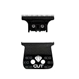 StyleCraft Replacement Diamond Cut Fixed Black Diamond DLC Hair Trimmer Blade with The One Cutter Set
